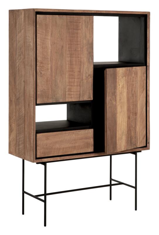 Armoire basse de rangement/bibliothèque Metropole - DTP