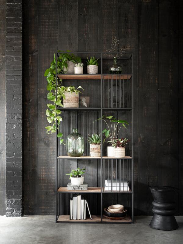 Bibliothèque/séparateur de pièce Barra 95 S DTP - 5 étagères