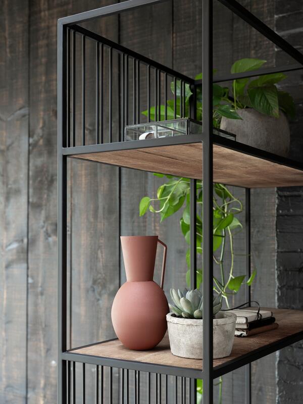 Bibliothèque/séparateur de pièce Barra 95 S DTP - 5 étagères