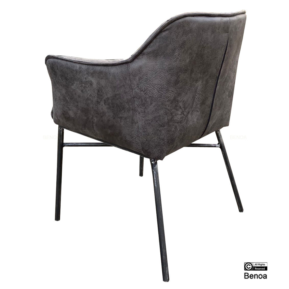 Armstoel Boston antraciet 101 BNO