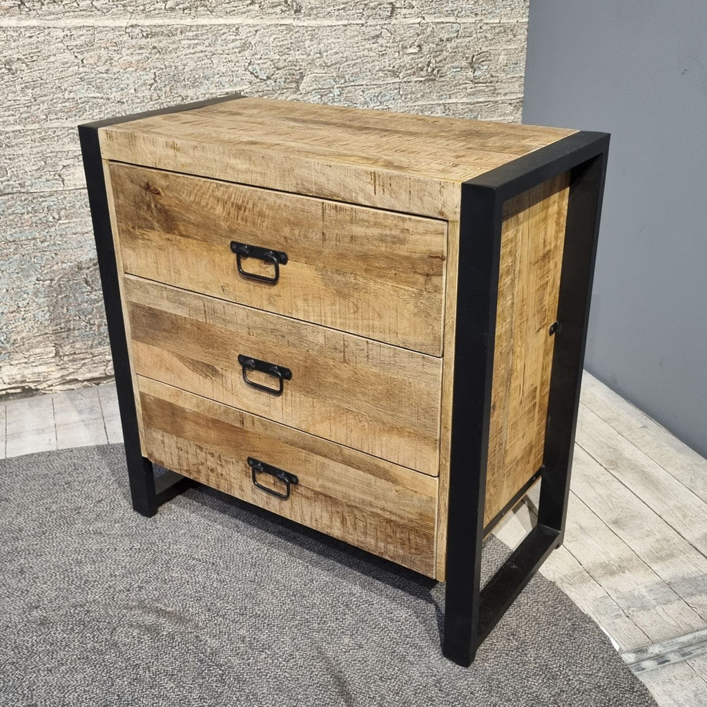 Meuble d'appoint Britt - Meuble 3 tiroirs BNO