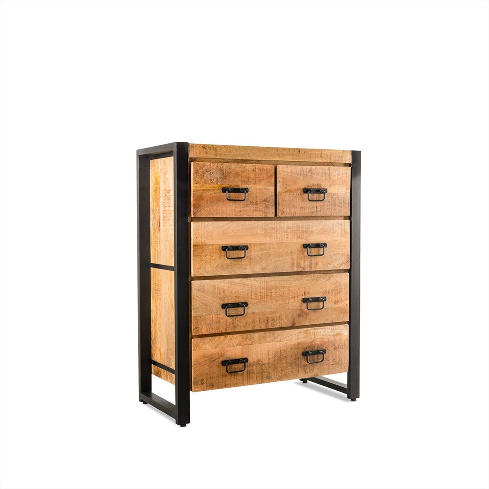 Armoire de rangement Britt - 5 tiroirs BNO