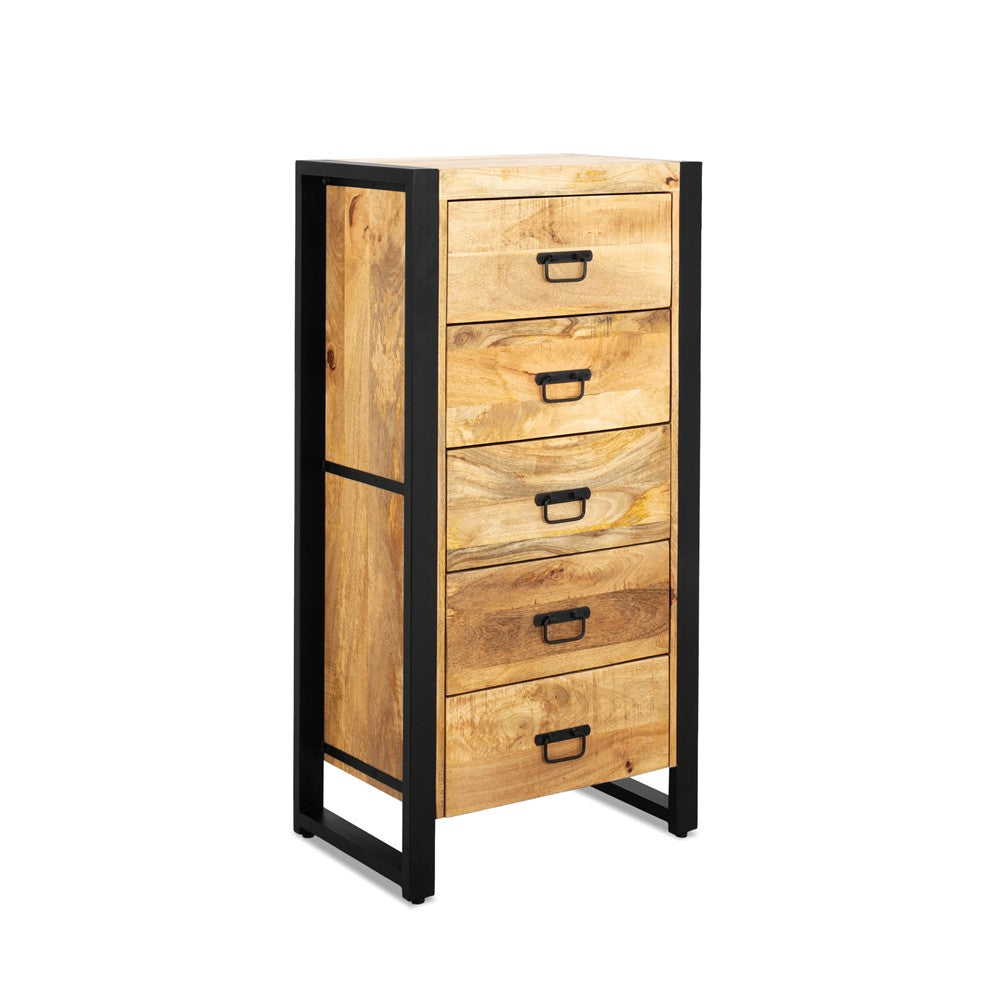Armoire de rangement Britt 5 tiroirs BNO