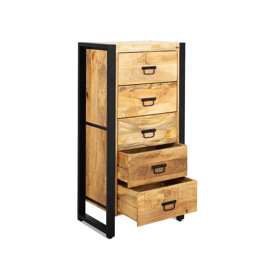 Armoire de rangement Britt 5 tiroirs BNO