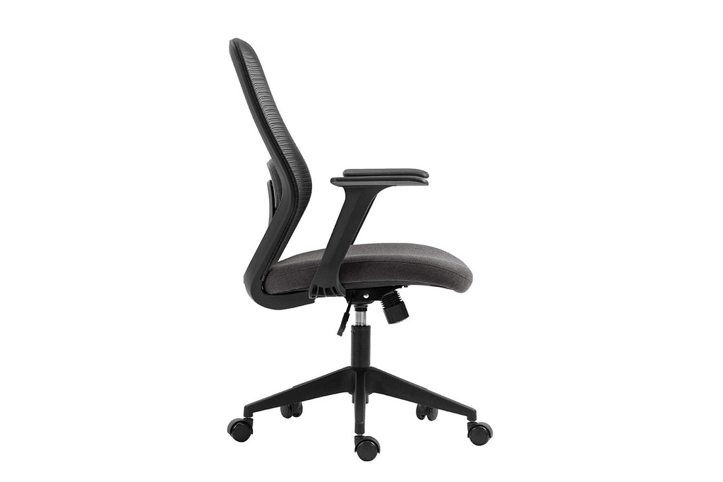 Chaise de bureau 'Claude' Mesh Noir/Gris RS