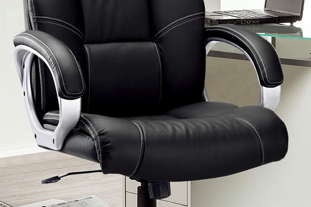 Chaise de bureau 'Dali' PU noir RS