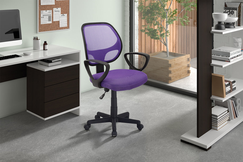 Chaise de bureau 'Hippa' Mesh Violet RS