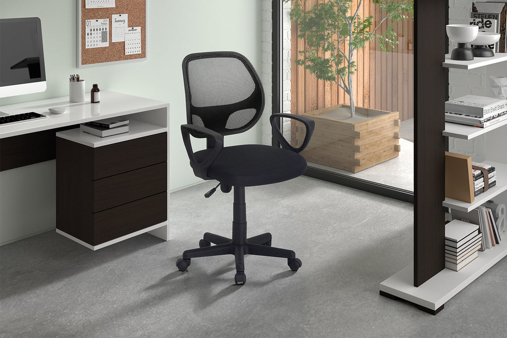 Chaise de bureau 'Hippa' Mesh Noir RS