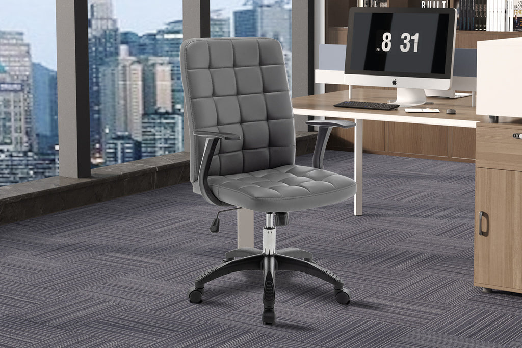 Chaise de bureau 'Luka' grise RS