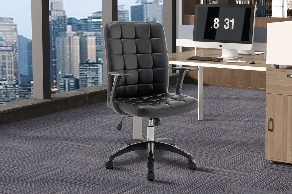 Chaise de bureau 'Luka' noire RS
