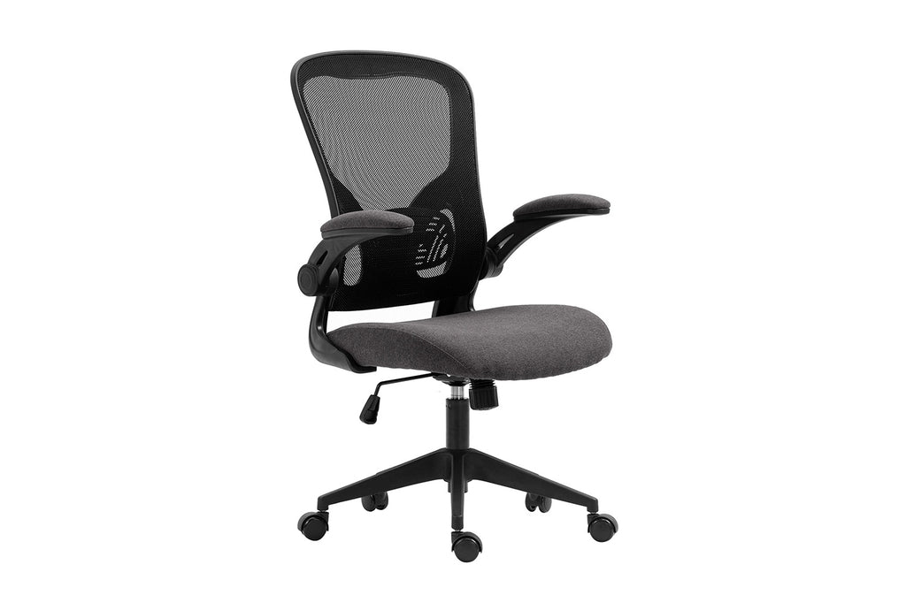 Bureaustoel 'Marcos' Mesh Zwart/Grijs RS