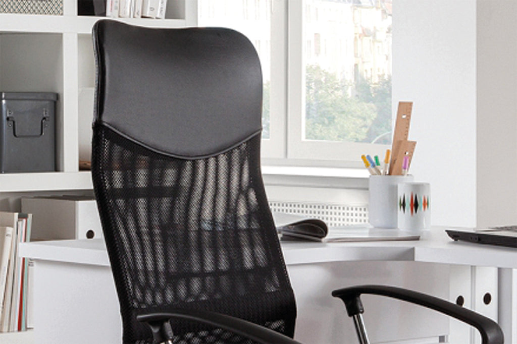 Chaise de bureau 'Max' Mesh noir - RS