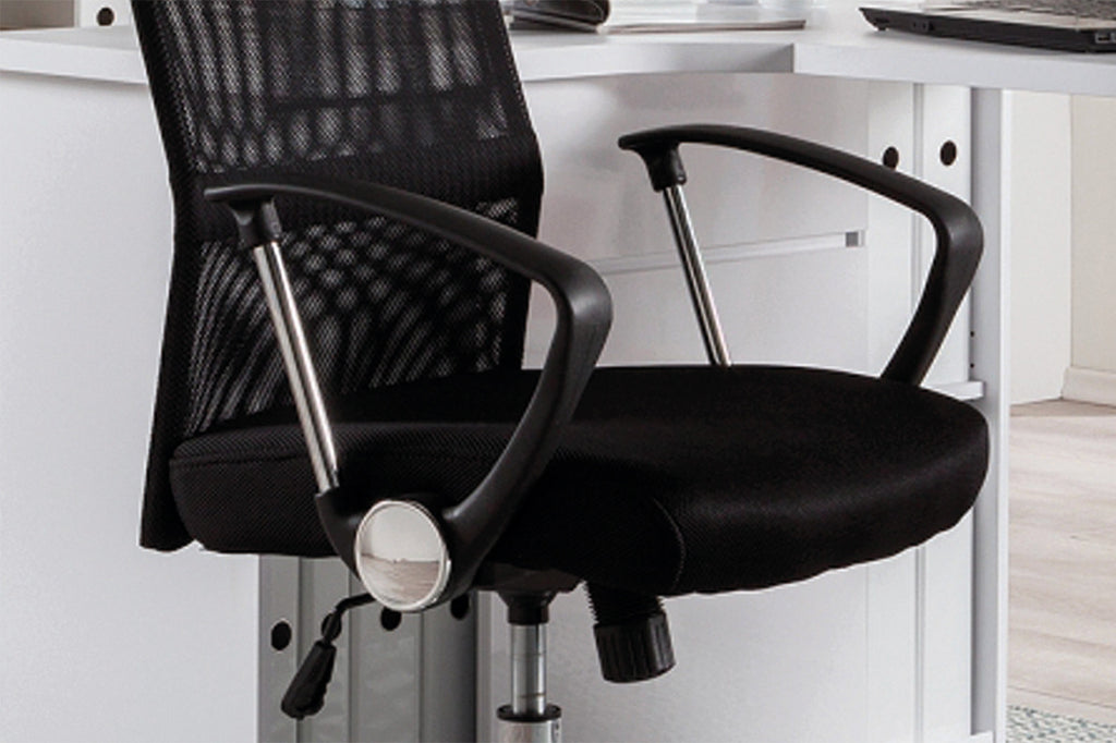 Chaise de bureau 'Max' Mesh noir - RS