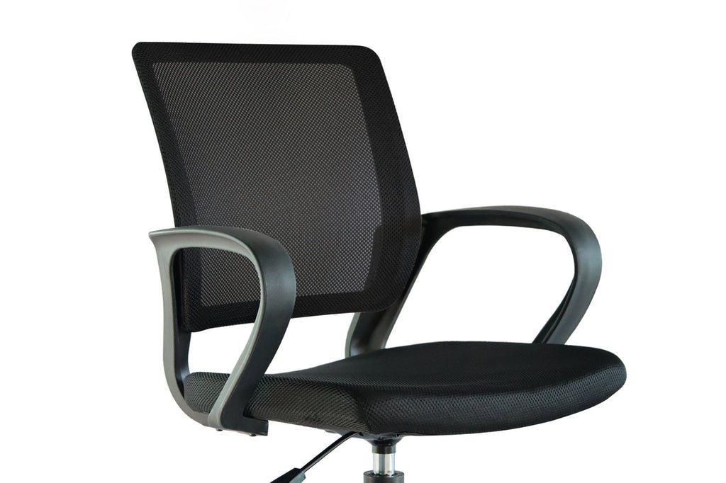 Chaise de bureau 'Pura' noire - RS