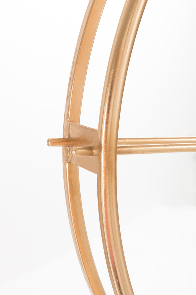 Horloge Métal Doré S - J-LINE