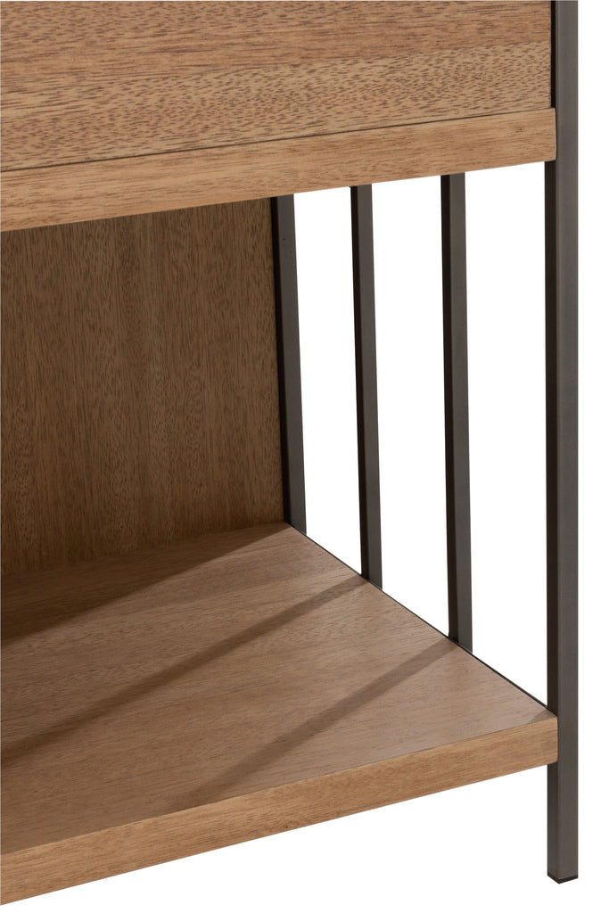 Bergkast hout/metaal - J-LINE