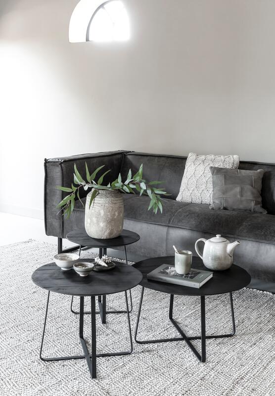 Table basse Neptunes - noire S - DTP