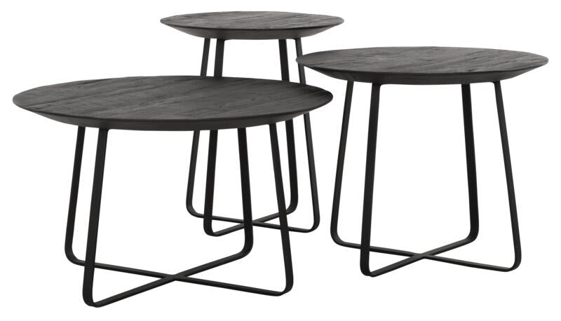 Table basse Neptunes - noire S - DTP