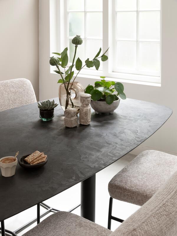 Countertafel Soho zwart - DTP