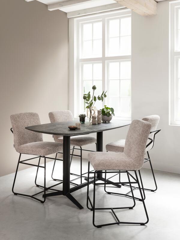 Countertafel Soho zwart - DTP