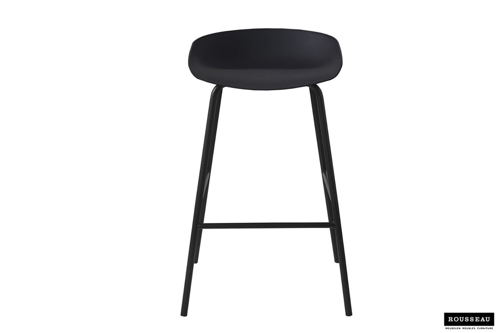 Tabouret de bar « Anna » PP Noir RS