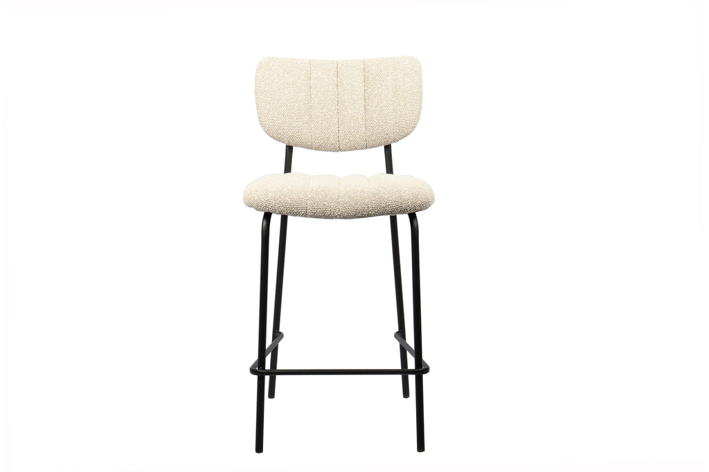 Chaise de comptoir 'Antura' Tissu Beige RS