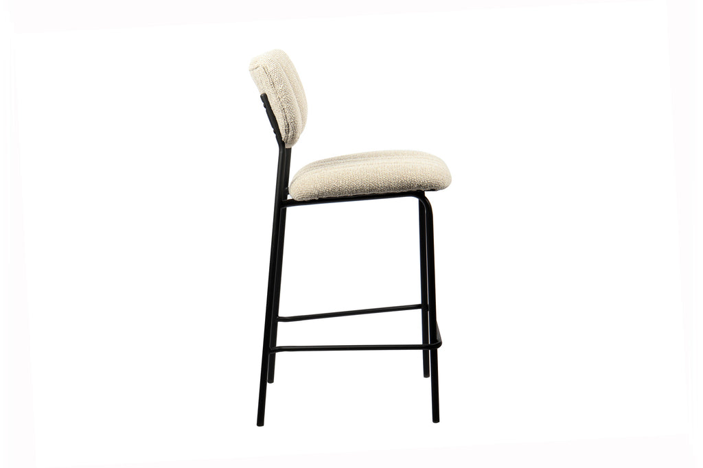 Chaise de comptoir 'Antura' Tissu Beige RS
