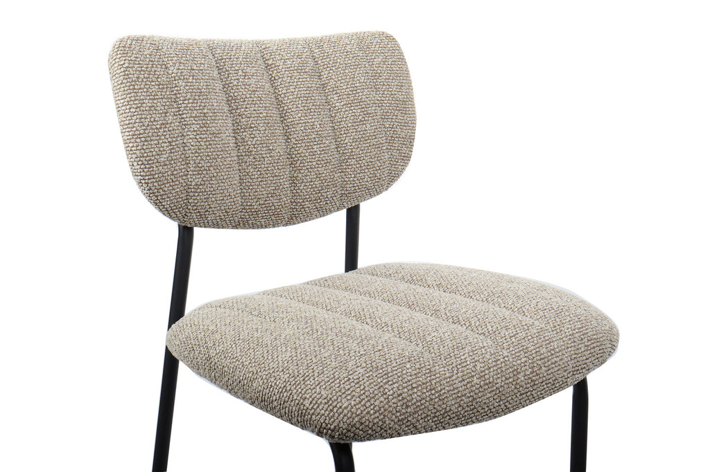Chaise de comptoir 'Antura' Tissu Marron RS