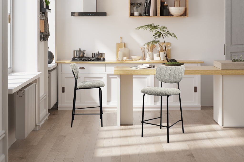 Counterstoel 'Antura' Stof Lichtgrijs RS