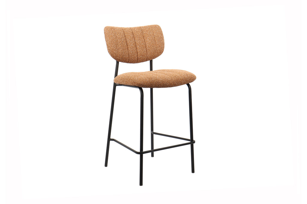 Chaise de comptoir 'Antura' Tissu Orange RS