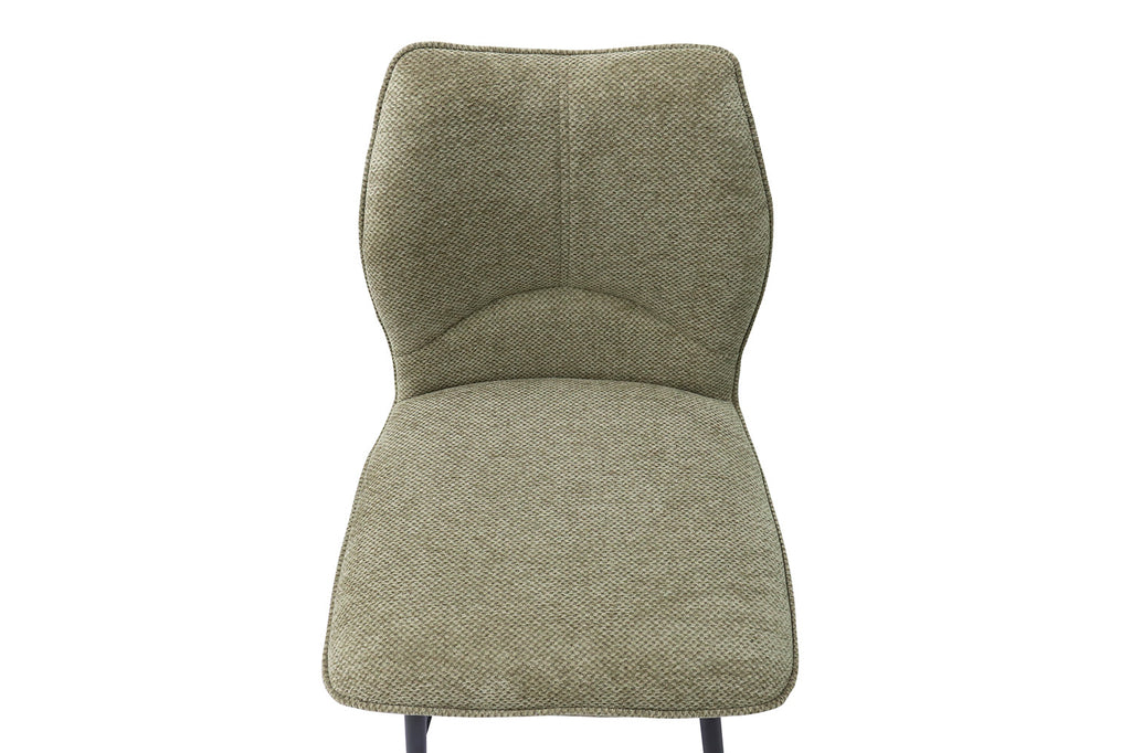 Chaise de comptoir pivotante « Lara » - Tissu Sable RS