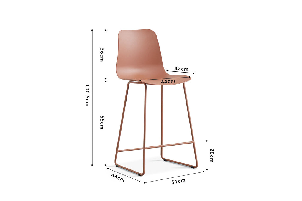 Counterstoel 'Marie' PP Terracotta RS