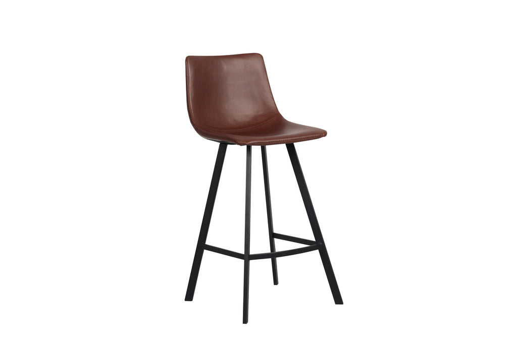 Chaise de comptoir « Ozan » PU Brun RS