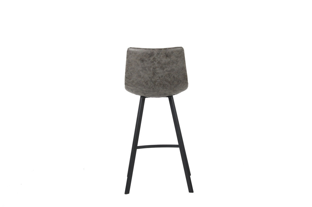 Tabouret de bar « Ozan » PU Gris RS