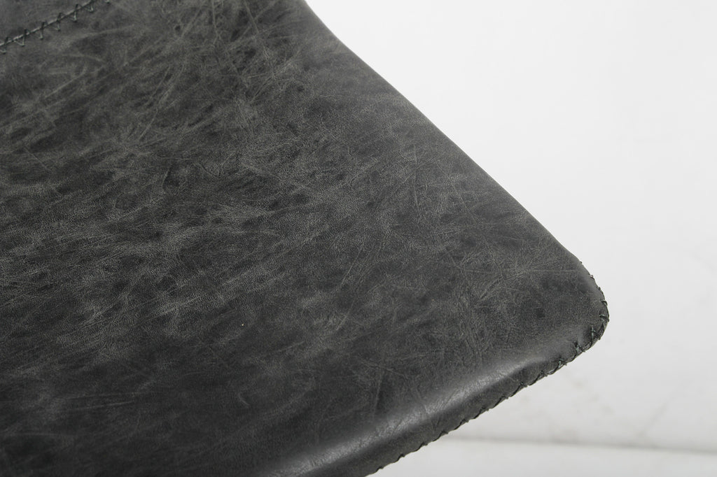 Tabouret de bar « Ozan » PU Noir RS