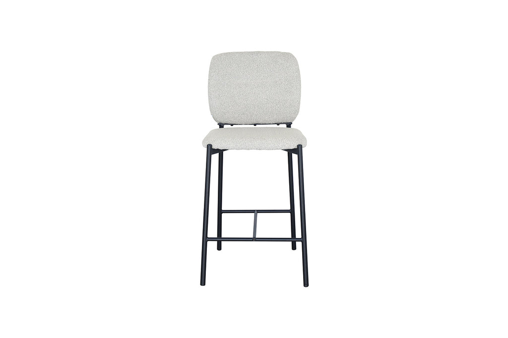 Chaise de comptoir 'Sophia' Tissu Beige RS