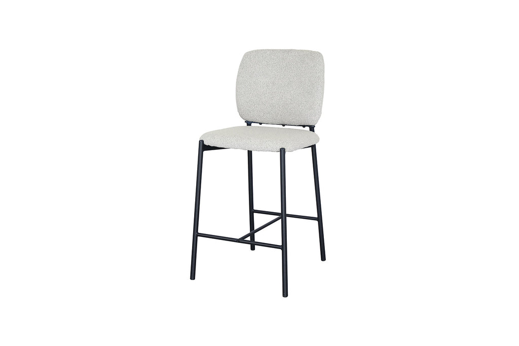 Chaise de bar « Sophia » Tissu Beige RS