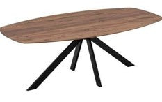 Table à manger ovale danoise Runa 200 BNO