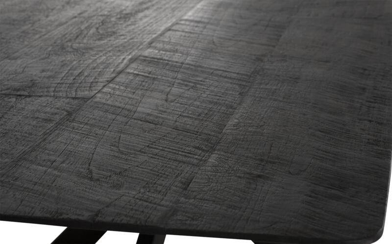 Table à manger Timeless 210 DTP - rectangulaire noire
