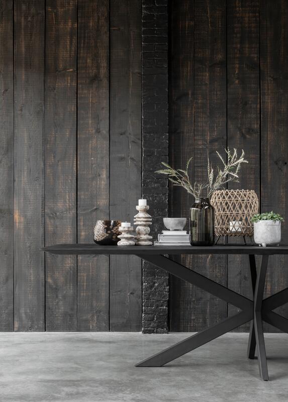 Table à manger Timeless 210 DTP - rectangulaire noire