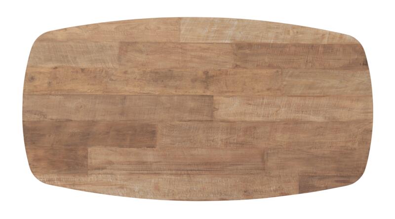 Table à manger rectangulaire Soho 210 en bois de teck - DTP