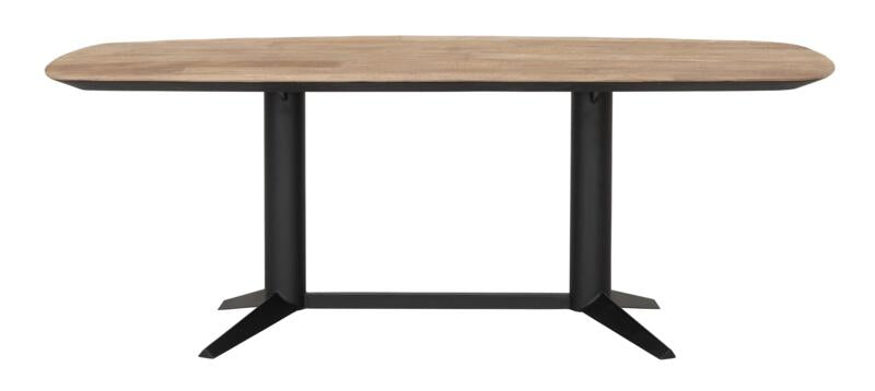 Table à manger rectangulaire Soho 210 en bois de teck - DTP