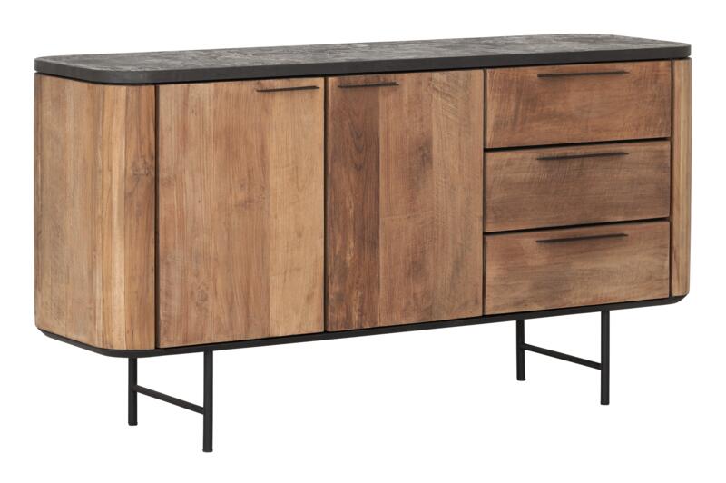 Buffet Soho DTP - 2 portes, 3 tiroirs