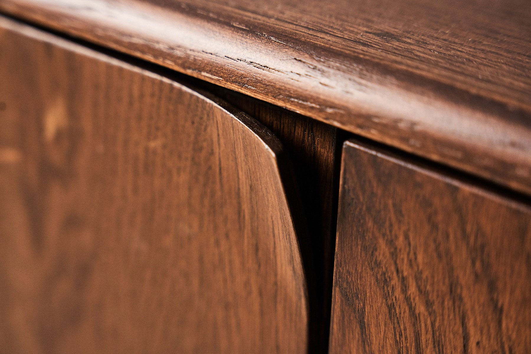 Dressoir hoog Sento 3-deurs eik (4 kleuren) - THS