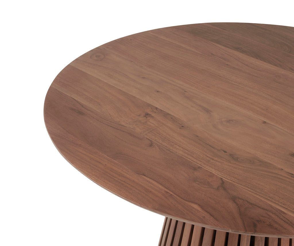 Eetkamertafel Ø120, Acacia natuur - NW
