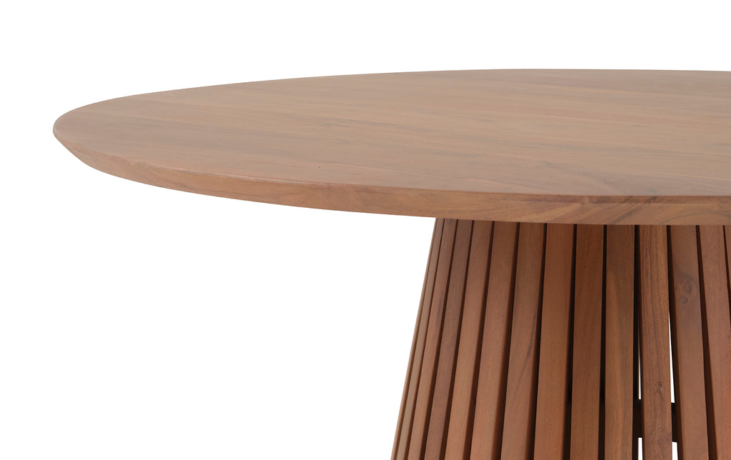 Eetkamertafel Ø120, Acacia natuur - NW