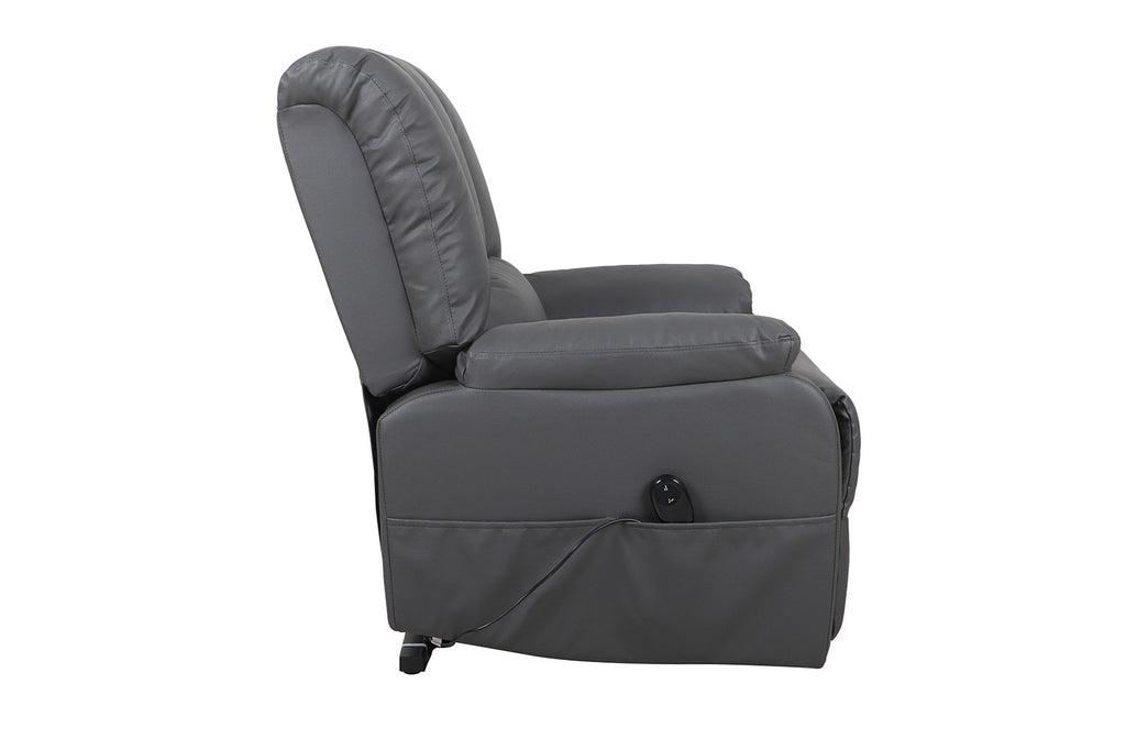 Relaxfauteuil met lift 'Osaka' PU Grijs RS