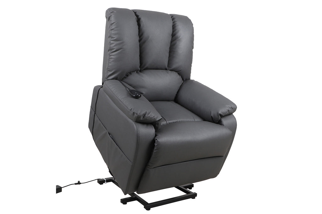 Relaxfauteuil met lift 'Osaka' PU Grijs RS