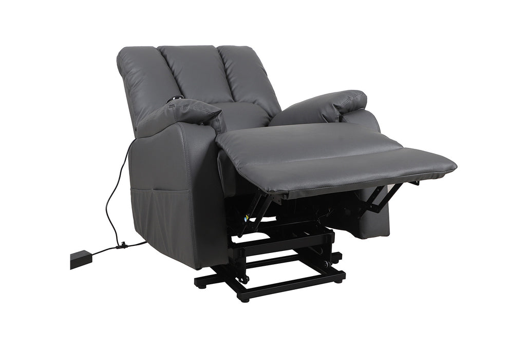 Relaxfauteuil met lift 'Osaka' PU Grijs RS