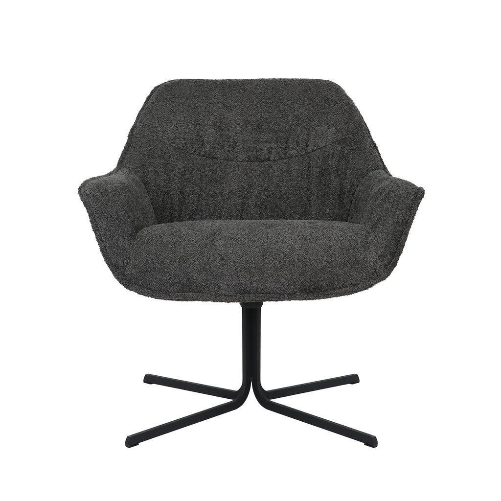 Fauteuil Mila | Donkergrijs STF
